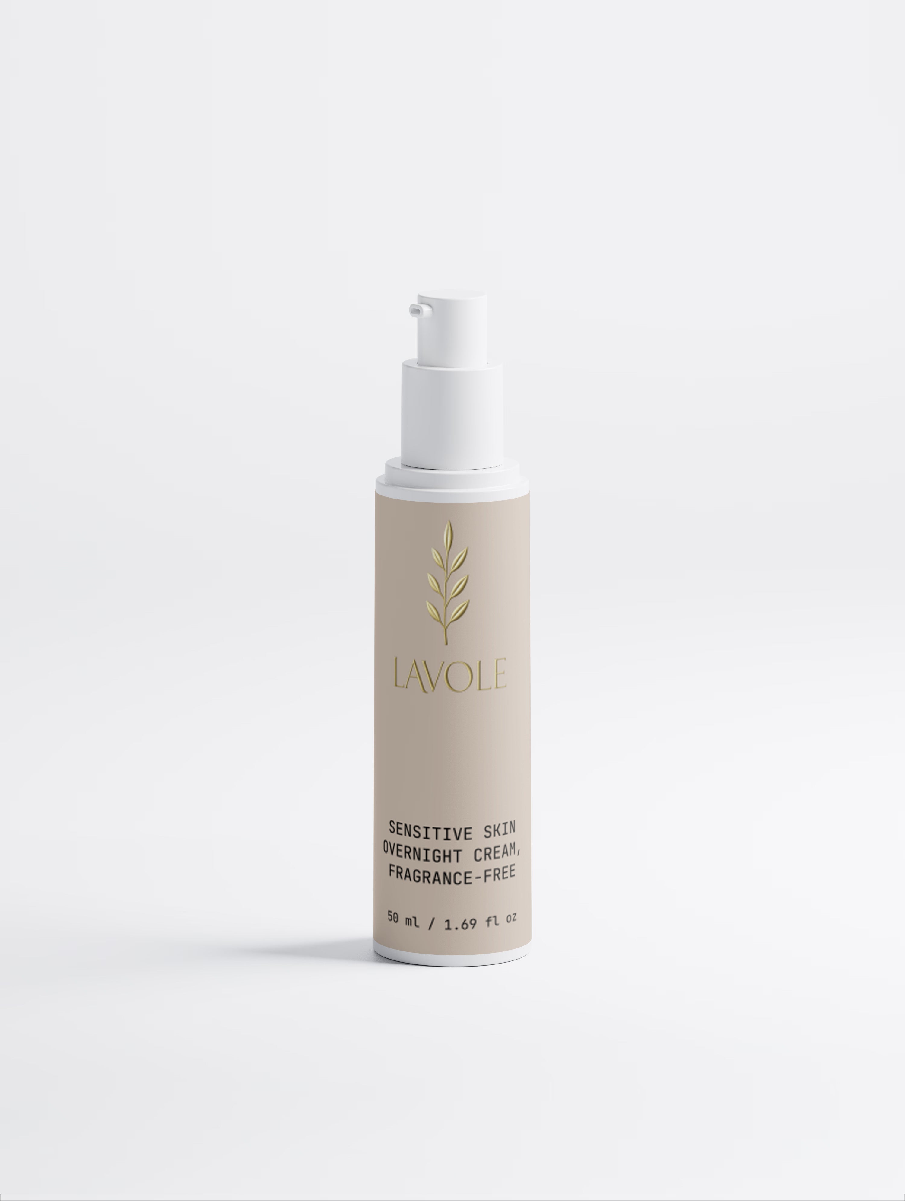 Sensitive Skin Overnight Cream, Fragrance-Free