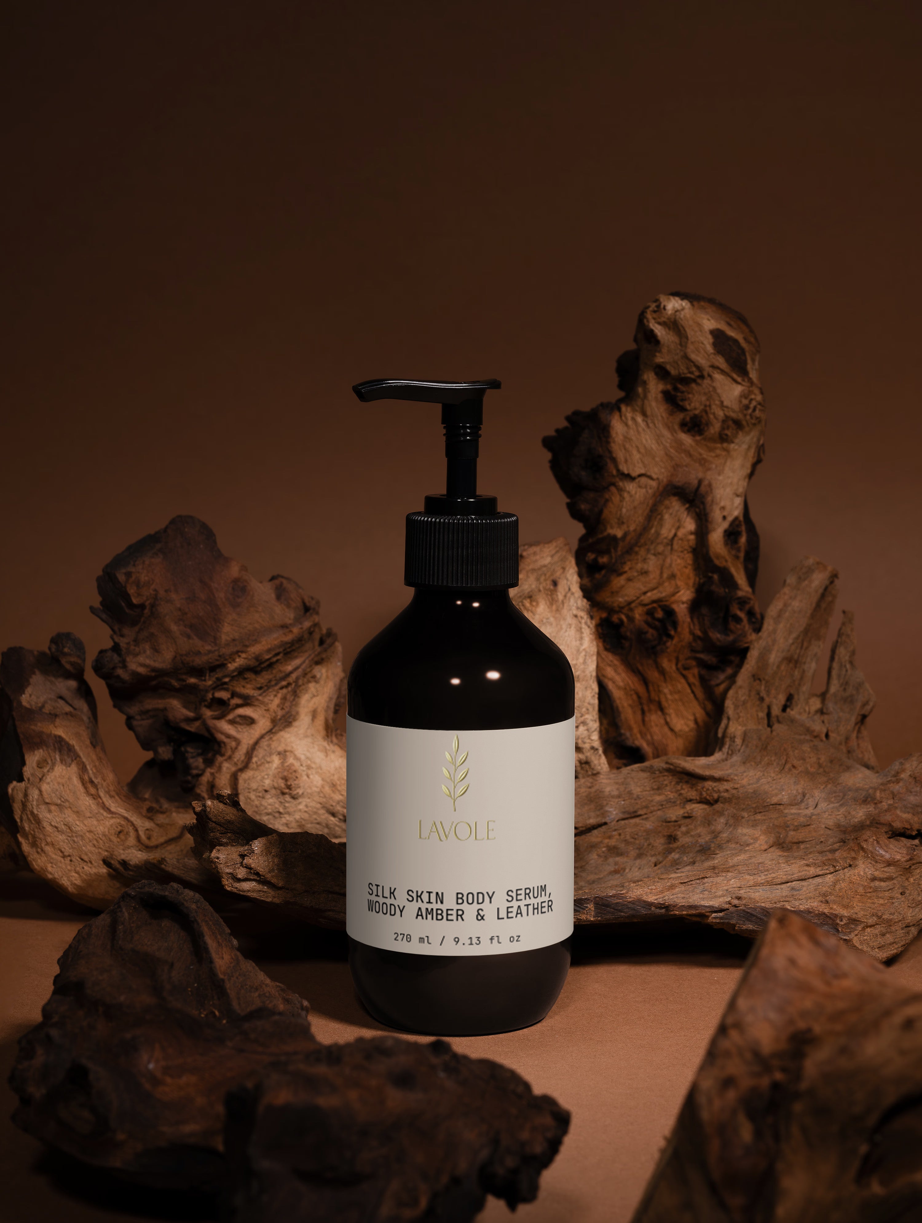 Silk Skin Body Serum, Woody Amber & Leather
