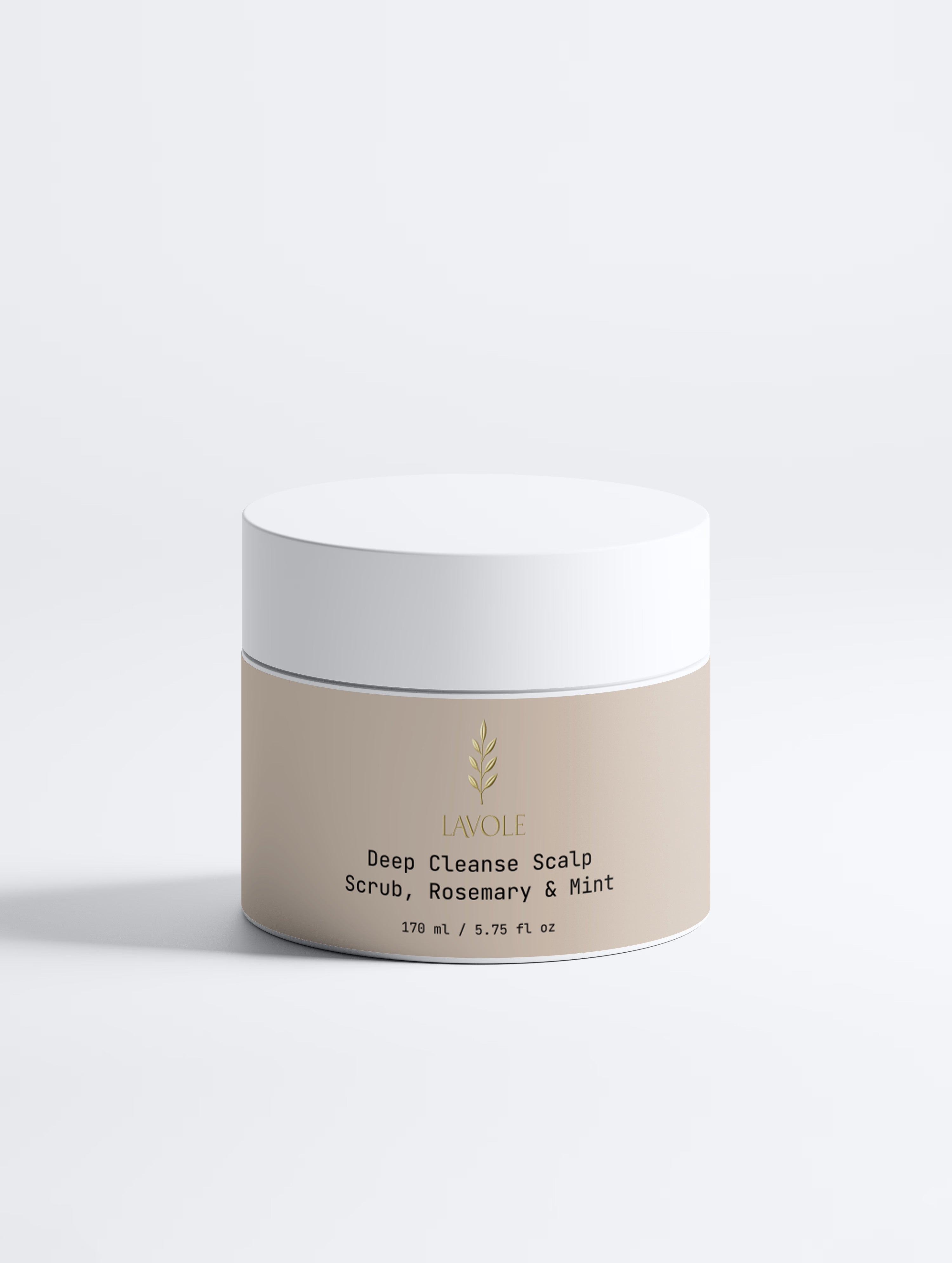 Deep Cleanse Scalp Scrub, Rosemary & Mint